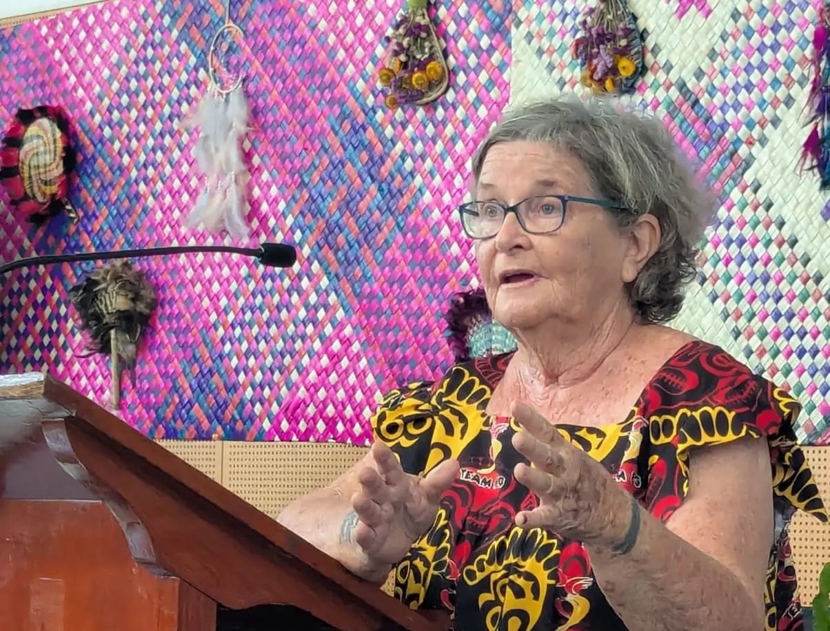 Dame Carol Kidu speaks at the 2025 PNG Update