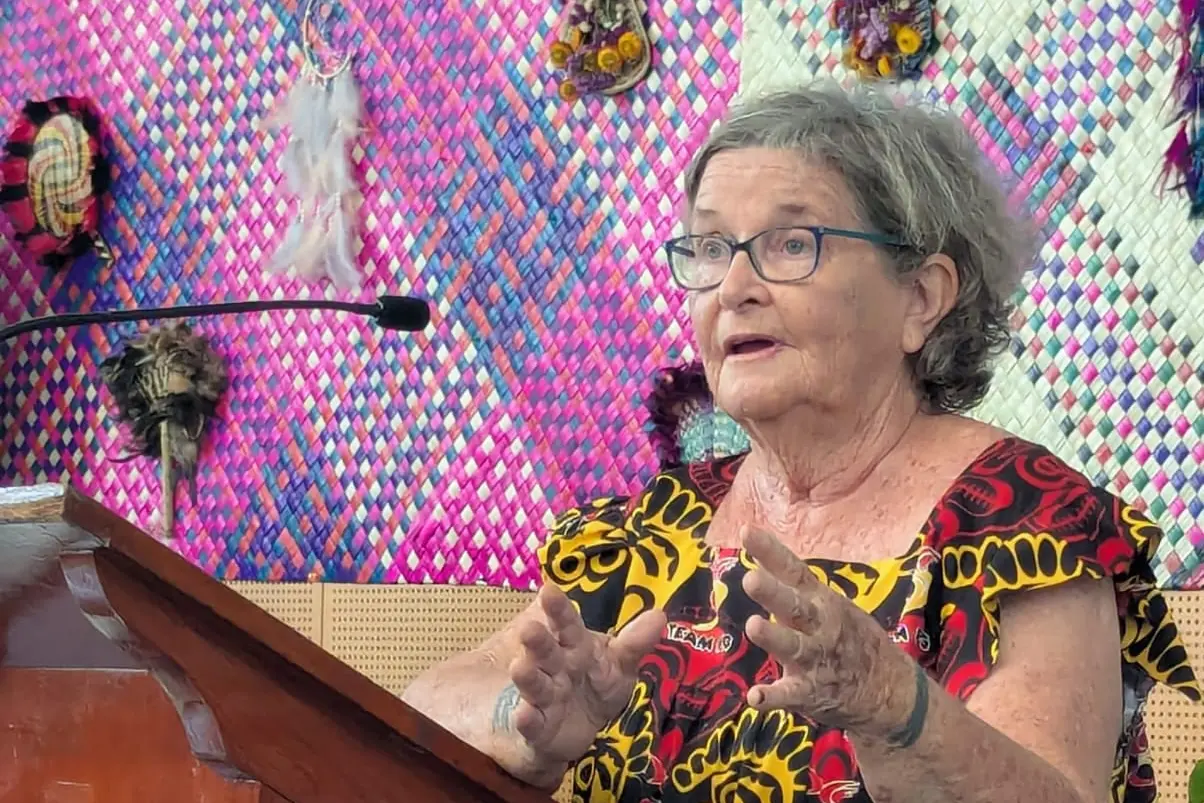 Dame Carol Kidu speaks at the 2025 PNG Update