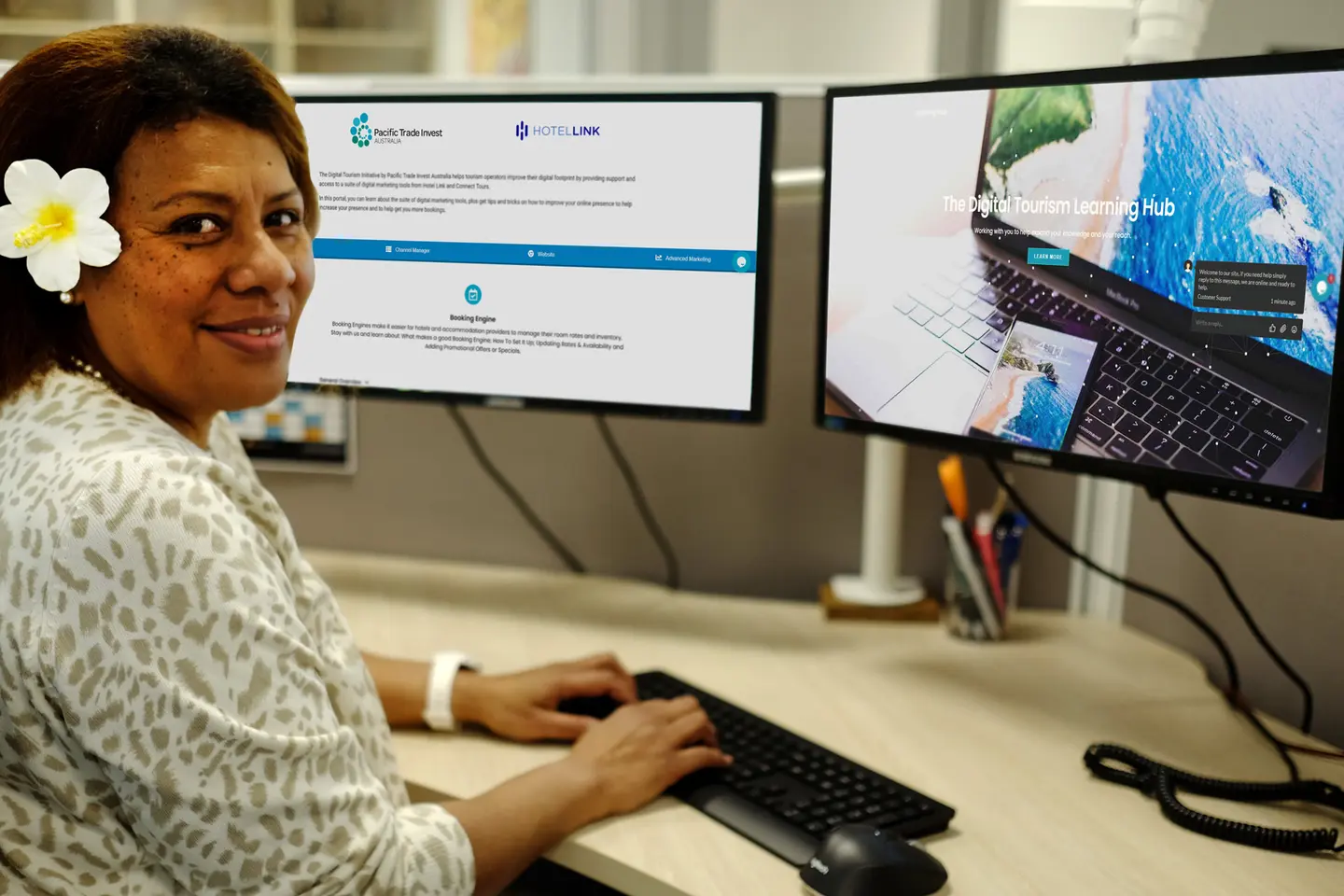 Onorina Fugawai, PTI Australia Tourism and Investment Project Officer said with border closures and no definite date of reopening, the opportunity to refresh and build important skills in e-commerce and marketing tactics was met with enthusiasm by the region’s tourism sector.