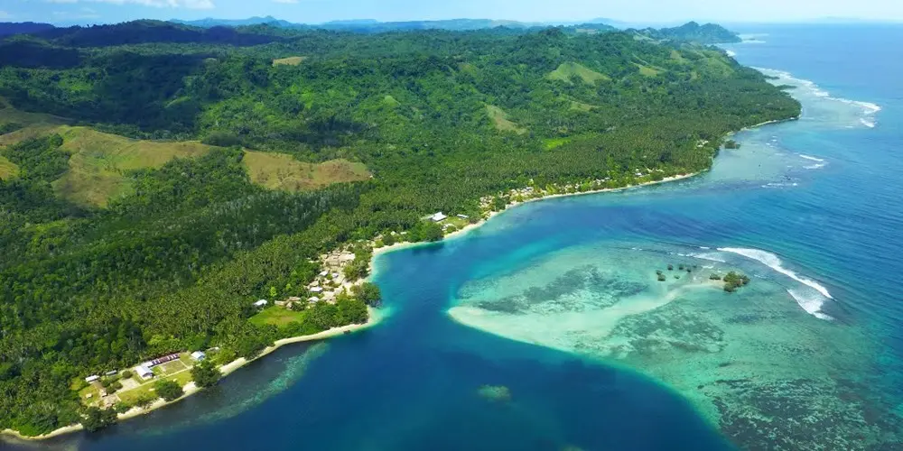 The picturesque Florida Islands in the Central Province.