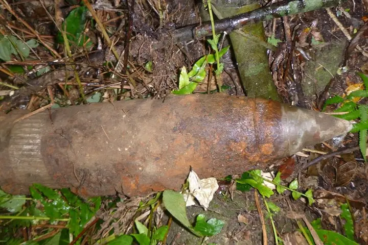 World War II Bomb Found in Tulagi