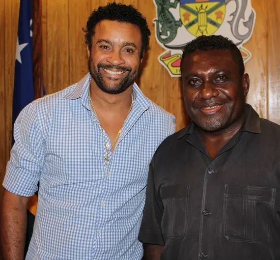 Prime Minister Lilo thanked Shaggy for choosing to tour the Solomon Islands and described Shaggy as a great musician that has many followers of his music in the Solomon Islands.