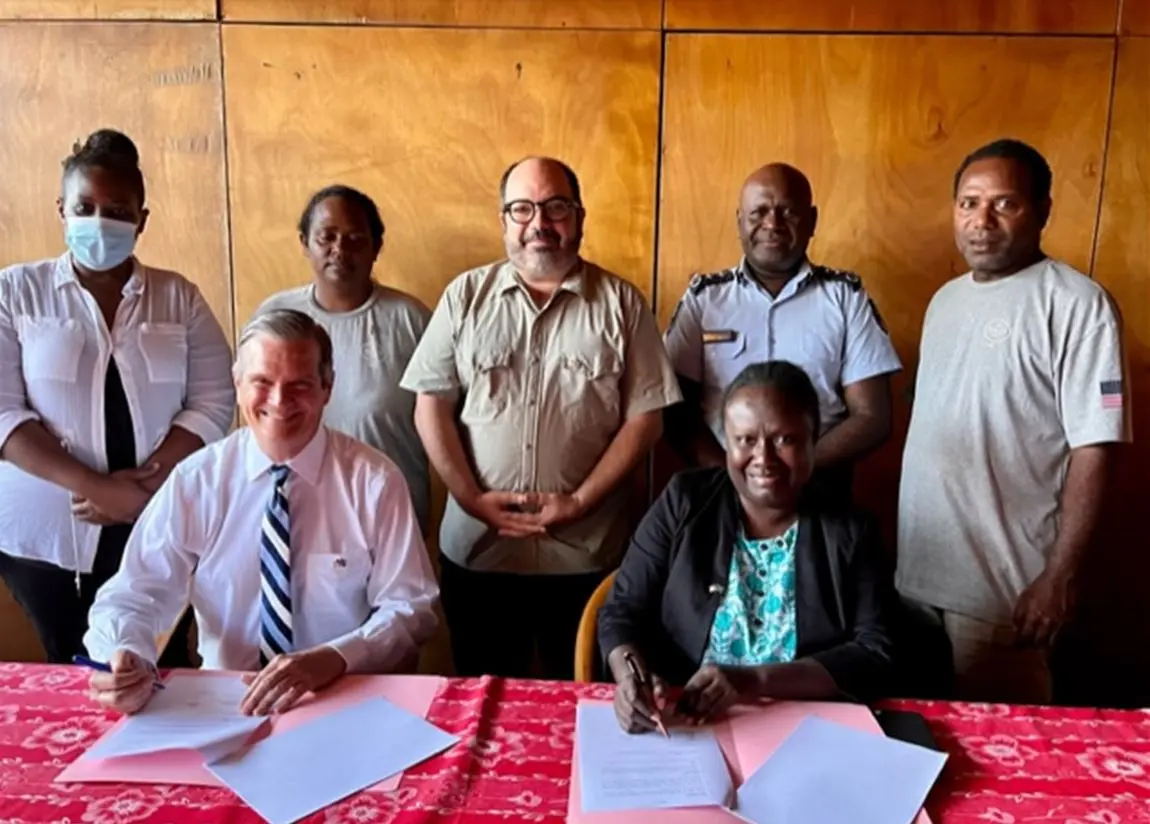 The United States supported partnership with the HALO Trust, the MPNSCS, and the Royal Solomon Islands Police Force as part of President Biden’s announcement at the United States-Pacific Island Country Summit, where UXO priorities were one of nine U.S. commitments to implement the Declaration on U.S.-Pacific Partnership.
