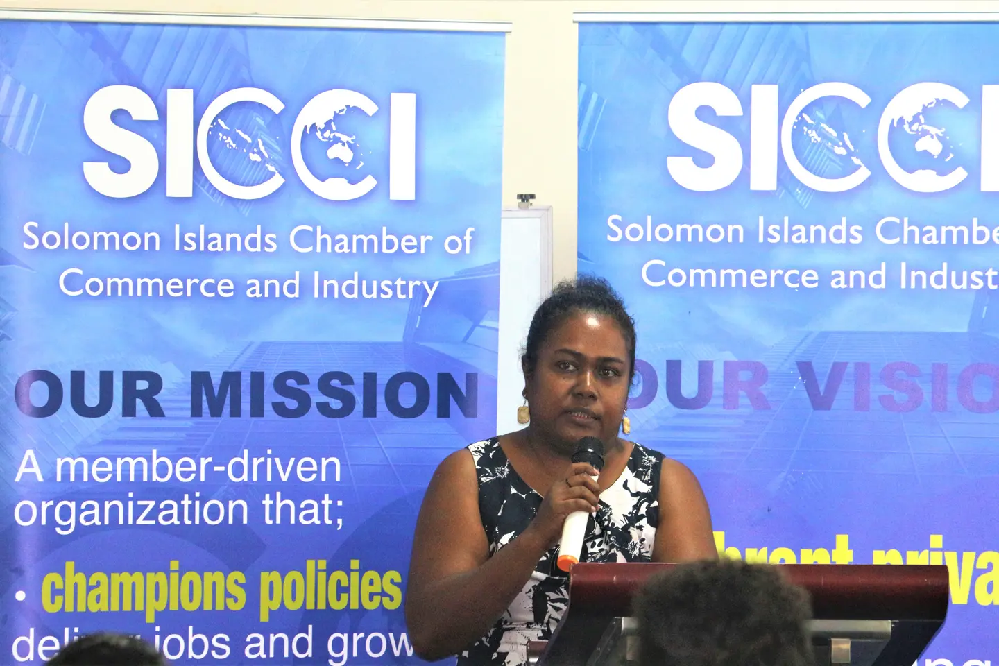 SICCI CEO Elect, Ms Natalina Hong says Government procurement process is an important relationship between government and businesses.