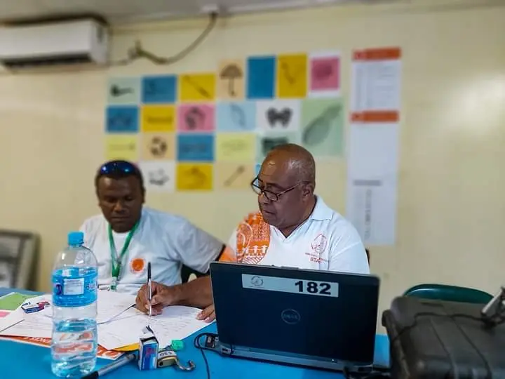 RO and ARO Central Honiara Constituency sorting nominations received today.