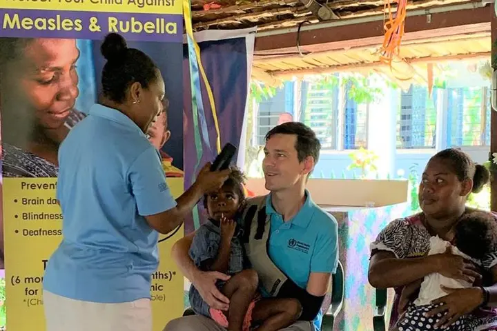 Solomon Islands Measles Vaccination Campaign Underway