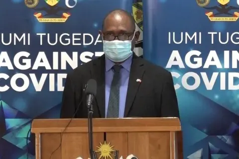 He says that of those that have tested positive 70% are asymptomatic, meaning no symptoms.