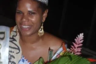 Beauty pageant is beyond beauty: Millicent Barty, winner of the Miss Solbrew, Sports and Culture 2009.