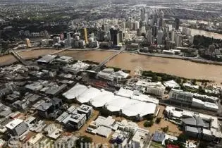 The flood looks to have peaked in Brisbane at 4.46m on January 13, below an expected level of 5.5m.