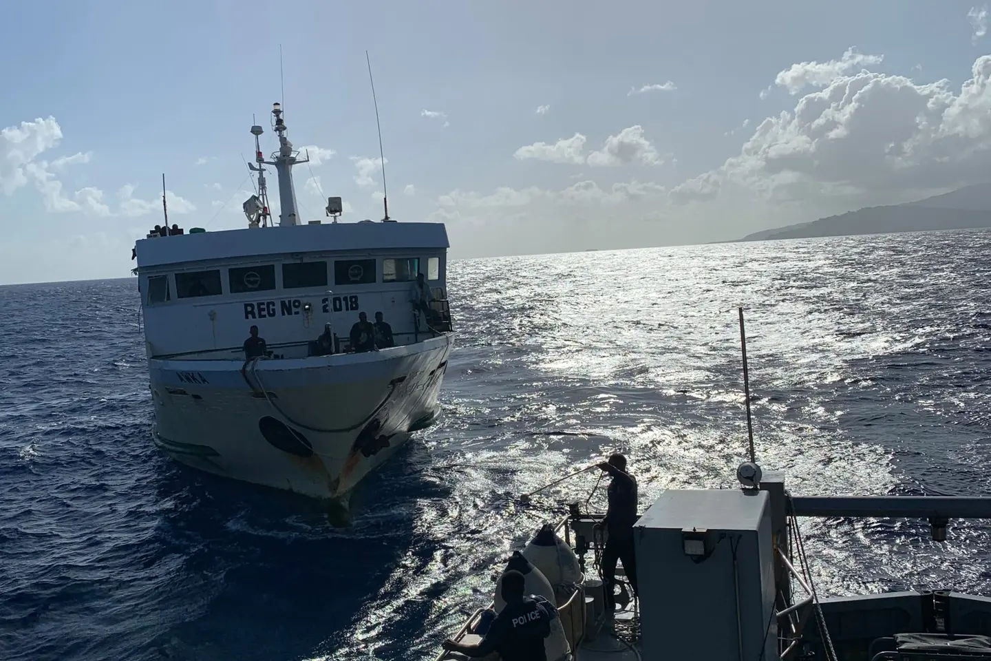 Rendezvous with MV AWKA and HELPR 1