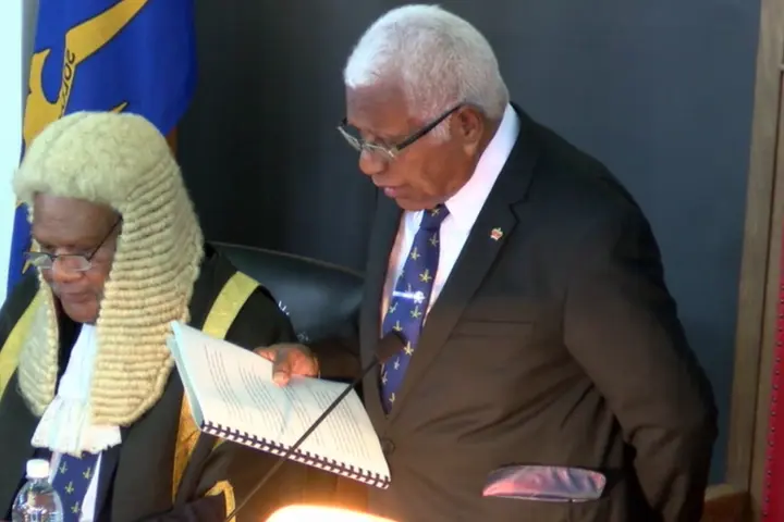 The declaration was made by the Governor General Sir David Vunagi following recommendations from Cabinet.
