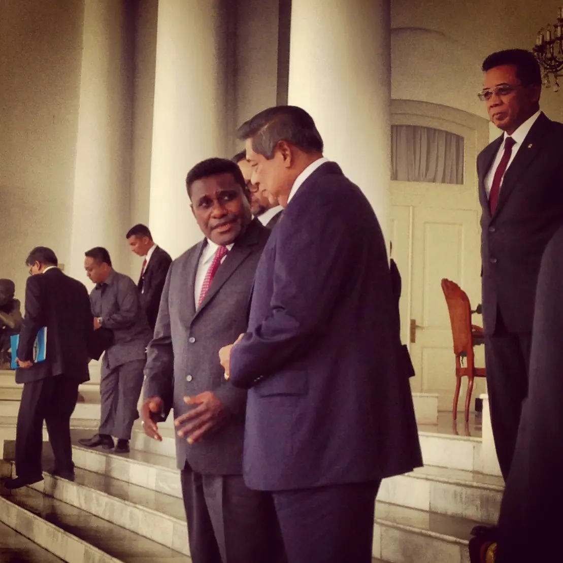 Two-way trade between Indonesia and Solomon Islands was valued at SBD$105 million in 2012 with an average annual increase of 17.28 % over the past five years alone.