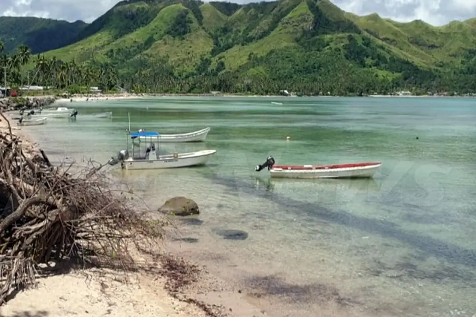 Kadavu, with an area of 411 square kilometres, is the fourth largest island in Fiji, and the largest island in the Kadavu Group, a volcanic archipelago consisting of Kadavu, Ono, Galoa and a number of smaller islands in the Great Astrolabe Reef.