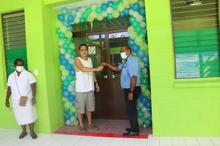 Like other projects handed over in the past years, the new project is the local company's way of giving back to the community and helping the country address critical health challenges such as TB.