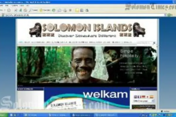 The new look website, www.visitsolomons.com.sb is visually stunning and is very user friendly.