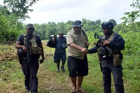 RSIPF Provides Security for High Level Delegation Visit to Shortland Islands