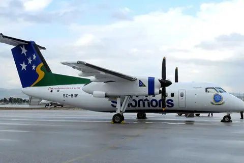 The restored runway now has capability to handle Solomon Airlines largest Dash 8 domestic aircraft as well as the airline’s Twin Otters.