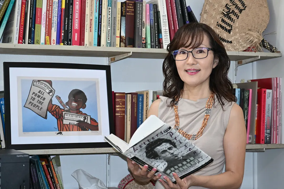 Professor Yoko Kanemasu, newly promoted to full Professor in Sociology at The University of the South Pacific