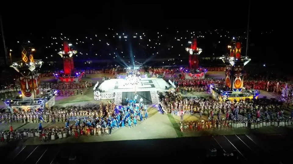 The 2015 Pacific Games opened in spectacular style in Port Moresby, PNG.