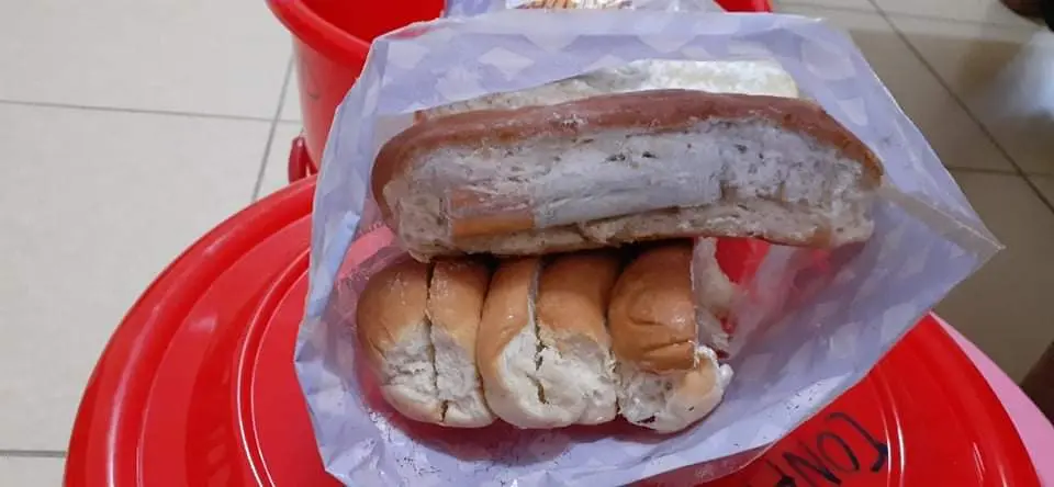 Cigarettes concealed in cream buns were found earlier, leading to a ban in food items from outside.