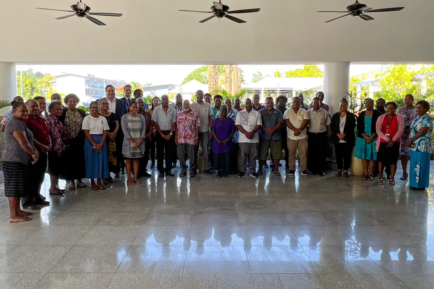 Participants and stakeholders of the two day workshop at the Heritage Park Hotel.