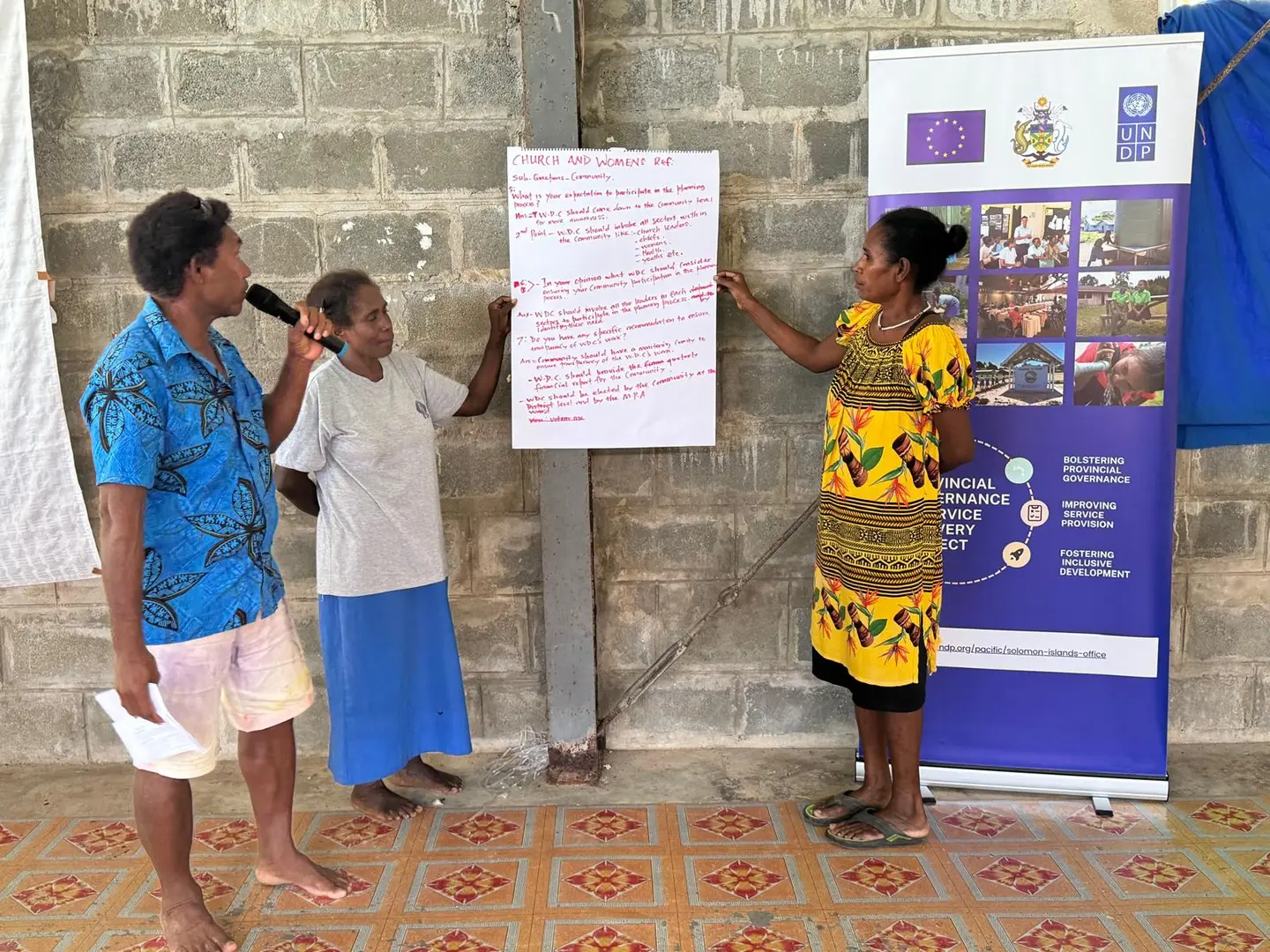 Citizen participation is crucial for the success of local development initiatives. In Solomon Islands, Ward Development Committees (WDCs) lead the participatory, bottom-up planning processes.