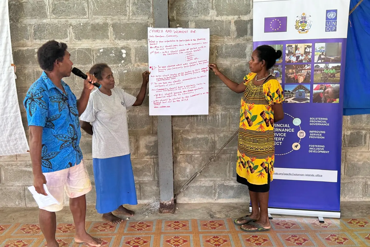 Citizen participation is crucial for the success of local development initiatives. In Solomon Islands, Ward Development Committees (WDCs) lead the participatory, bottom-up planning processes.