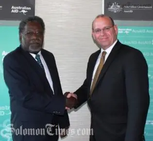 The Minister for Development, Planning and Aid Coordination, Snyder Rini led the Solomon Islands delegation, while AusAID Director General, Peter Baxter led the Australian delegation.