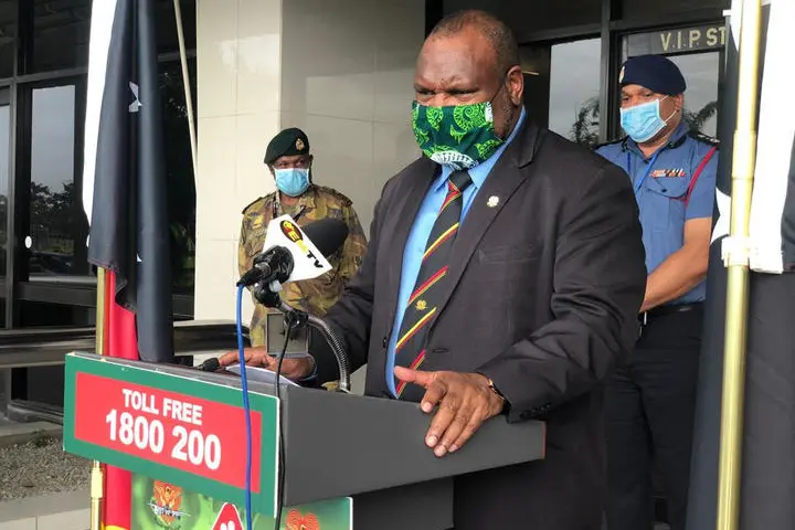 PNG's Prime Minister James Marape announced on Sunday that the capital Port Moresby will be on lockdown following confirmation of 23 more cases of the coronavirus.
