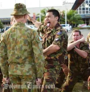 About 1500 Kiwi soldiers have served in the Solomon Islanders under the RAMSI scheme.