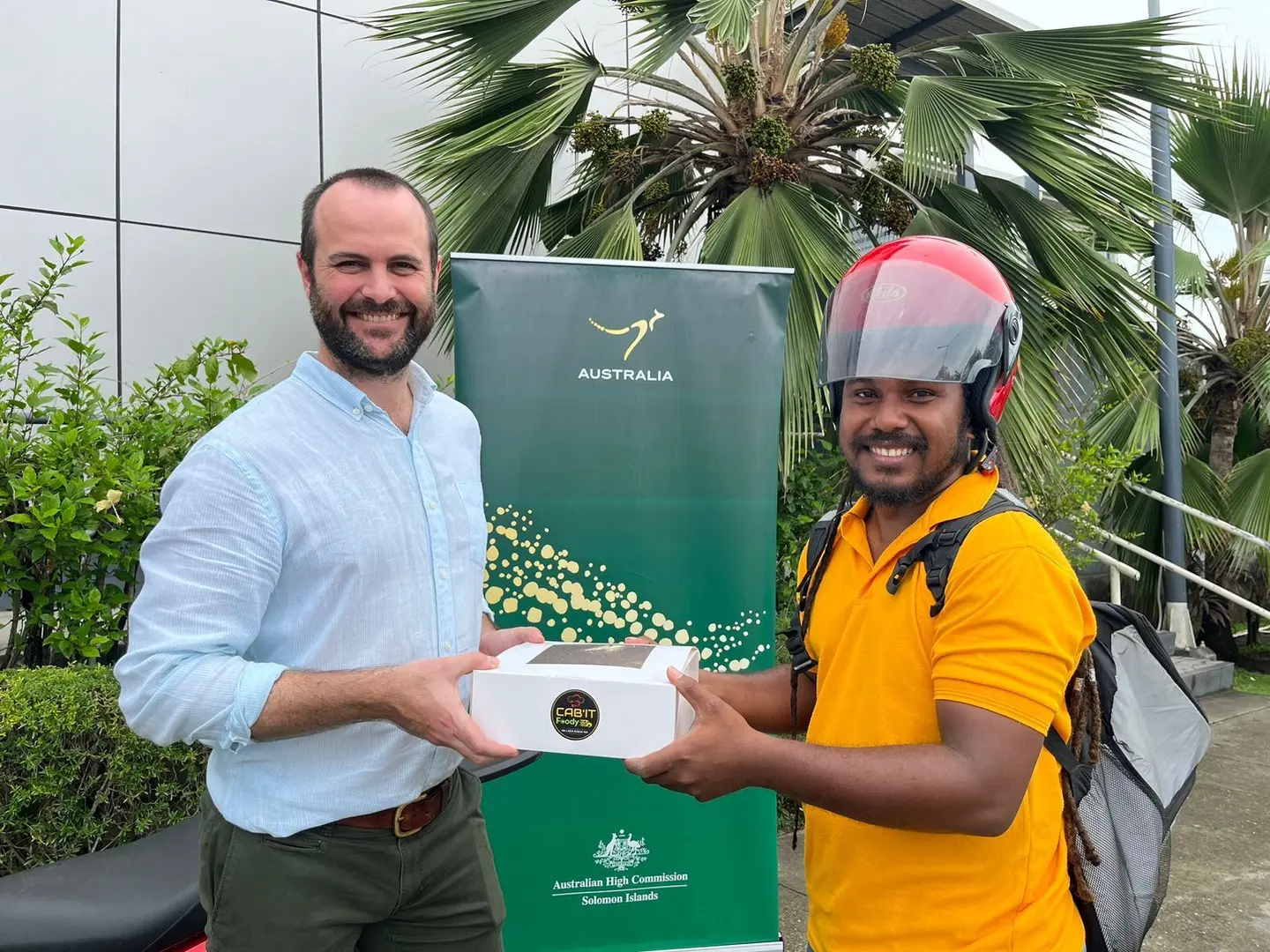 Cab’It, a youth-led transport business, has harnessed the country’s growing digital economy by taking online orders and delivering goods from suppliers to customers across Honiara.