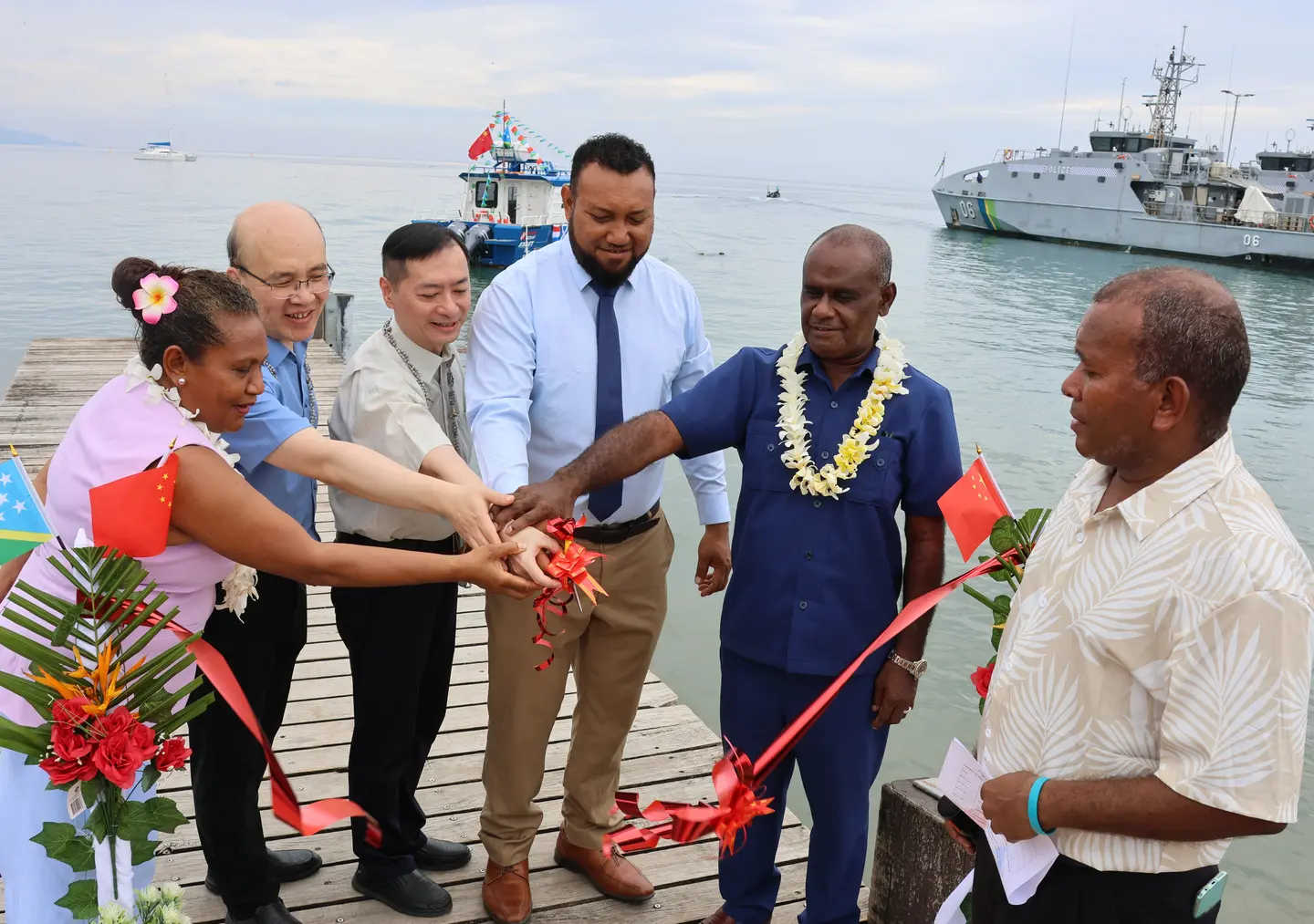 PM Welcomes MV Isalei to Boost Maritime Connectivity for Isabel Province