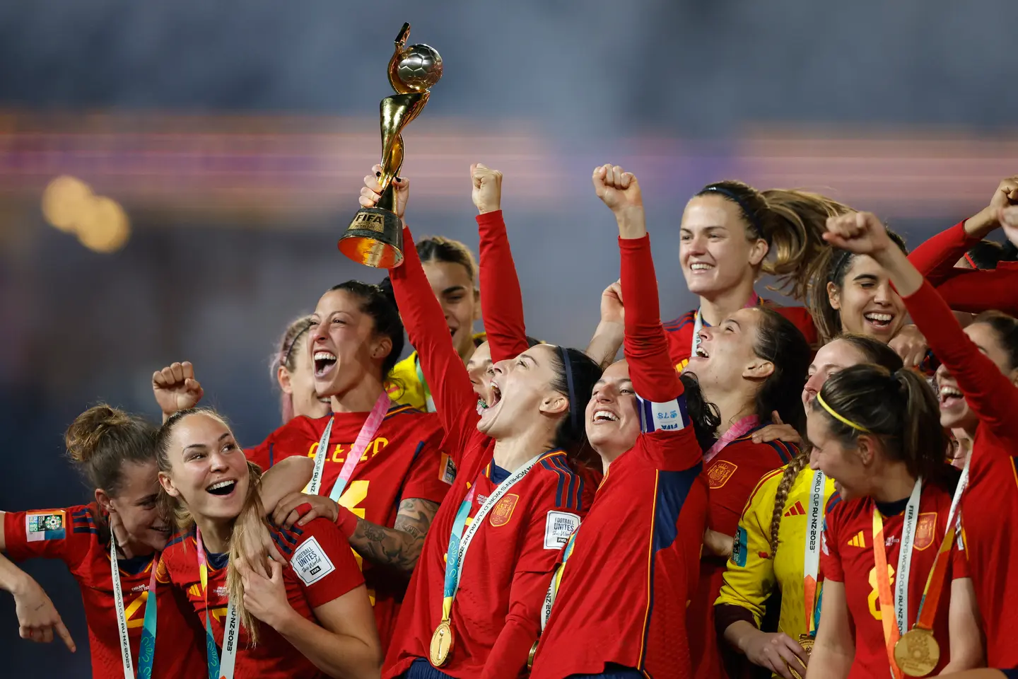 Spain emerged winners in their 1-0 victory over England - a hard-fought Women's World Cup final at Stadium Australia on Sunday.