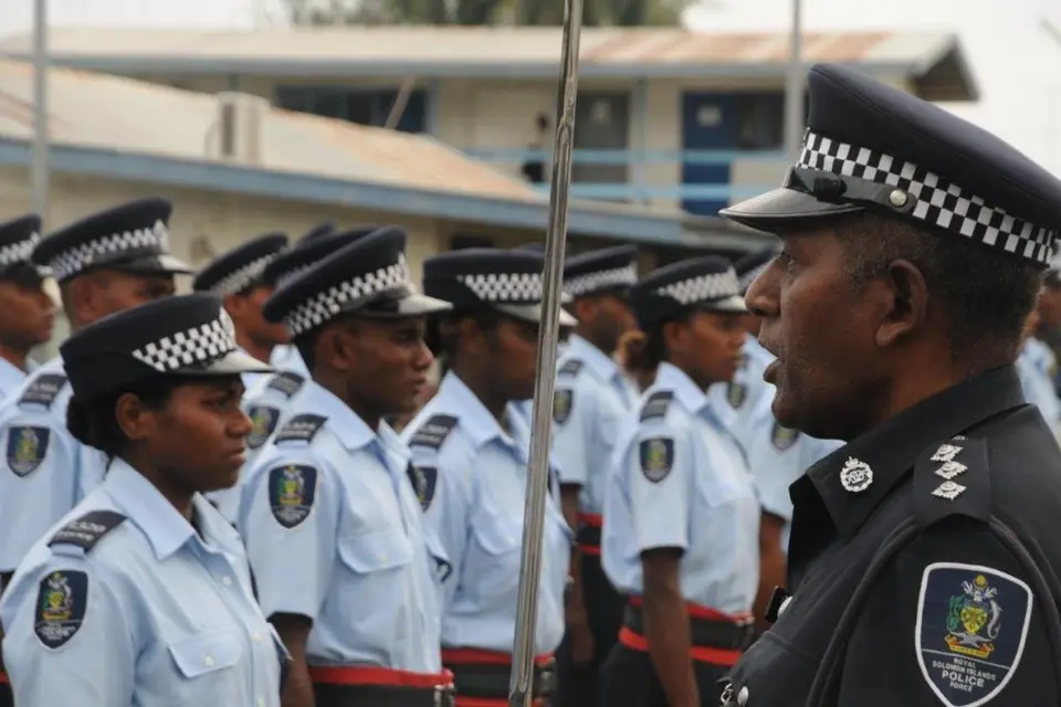 Earlier this month 125 members of the RSIPF’s rapid response and close personal protection units were rearmed for the first time.