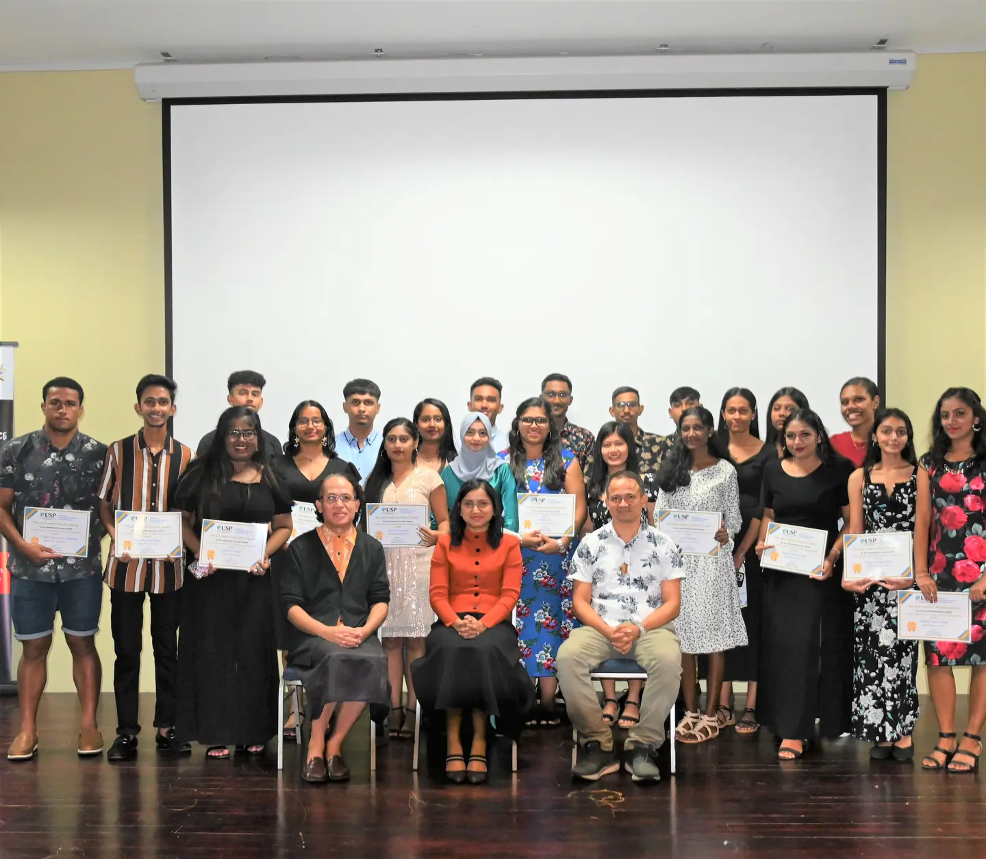 Acting Head of School of Accounting, Finance and Economics (SAFE), Dr Nacanieli Rika welcomed the guests and awardees at the event and encouraged students to demonstrate humility in success and graciously accept when someone else performed better.