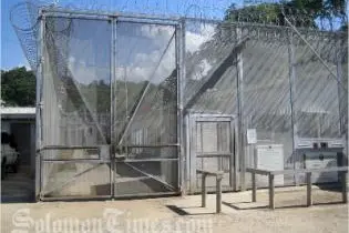 Three inmates had orignally attempted escape but only two prisoners managed to get away, while the other was caught later in the day.