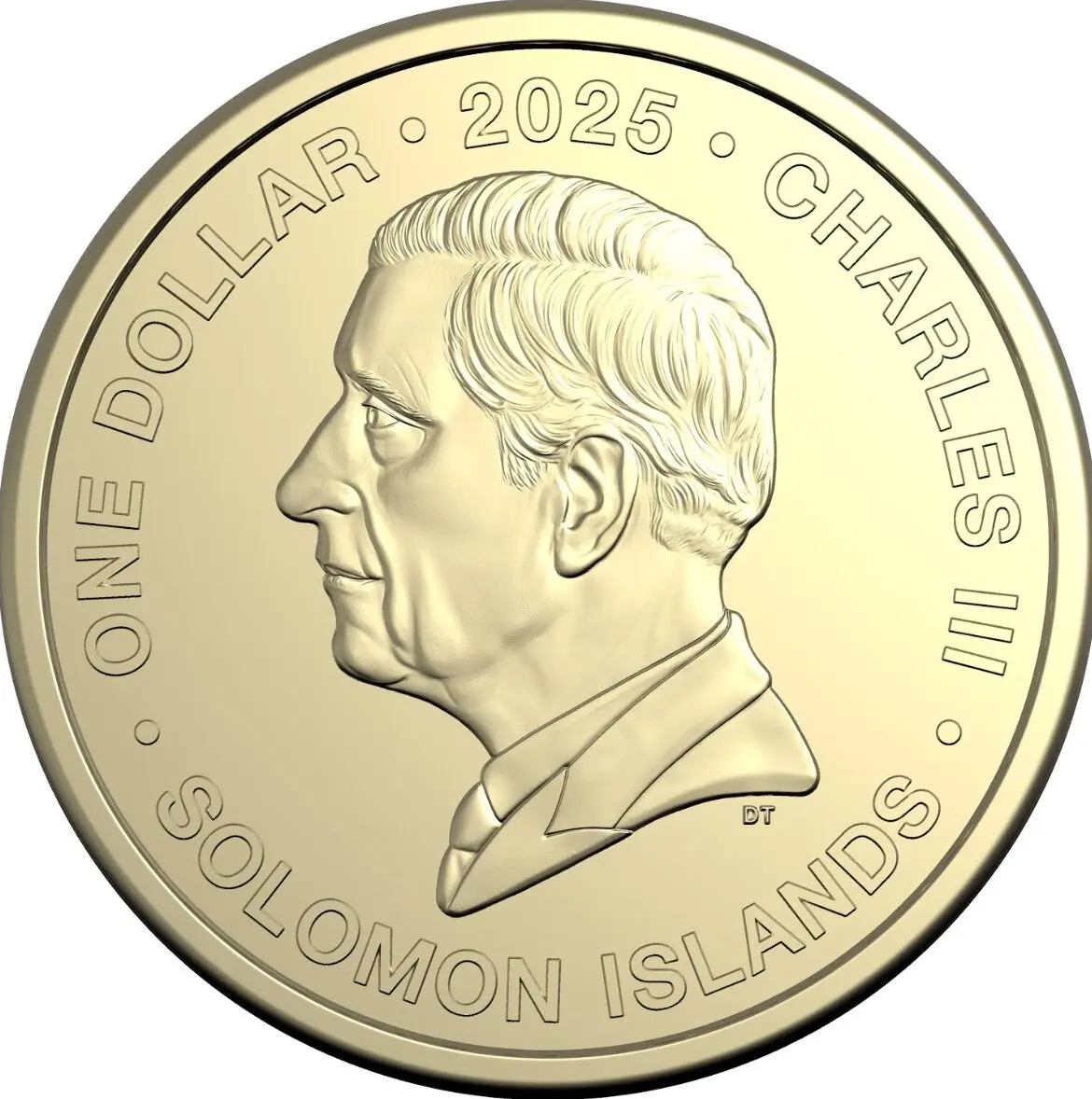 The new coin obverse features the King Charles III effigy designed by Daniel Thorne – the same effigy that appears on Australia’s coinage – along with the words Charles III Solomon Islands 2025.