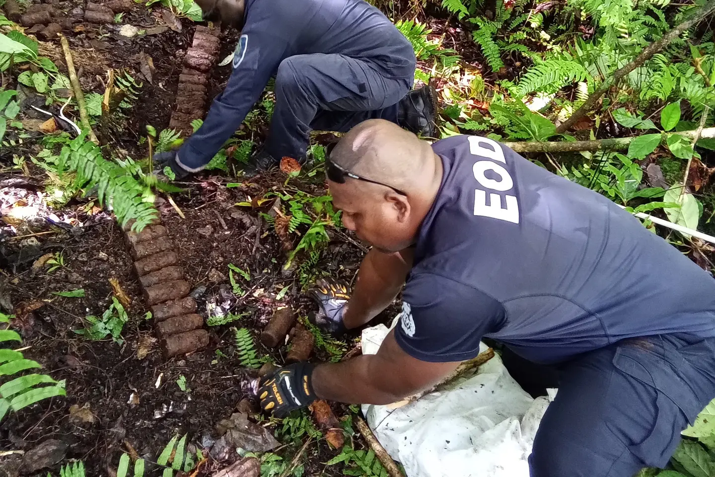 The operation, conducted to address the lingering dangers from World War II remnants, showcased the dedication and expertise of RSIPF EODD Officers.