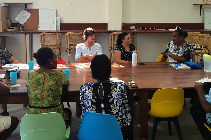 For this pilot programme, nine young entrepreneurs are paired with experienced mentors who are also members of the Solomon Islands Chamber of Commerce and Industry (SICCI).