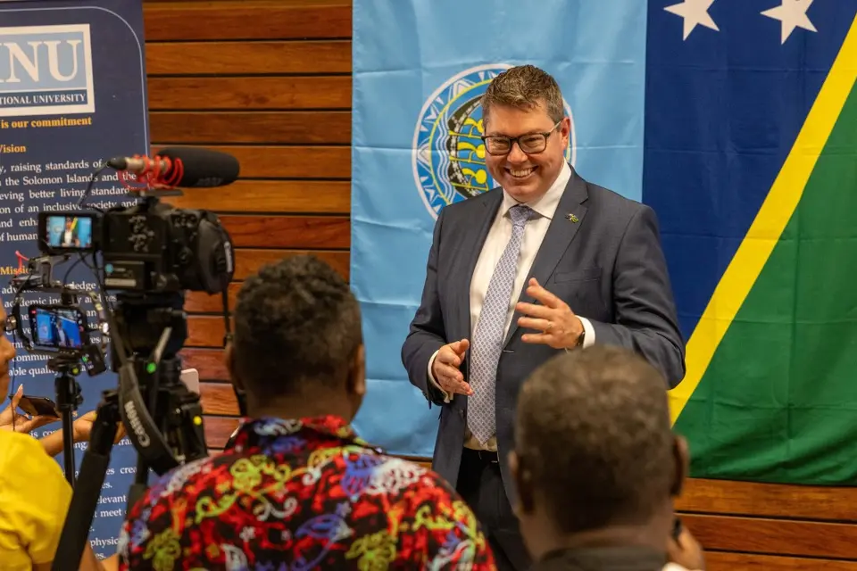 “I look forward to discussing the substantial economic and development partnerships Australia and Solomon Islands share.”
