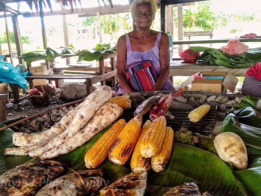 Local Food Vendor Encourages People to Eat Local Food