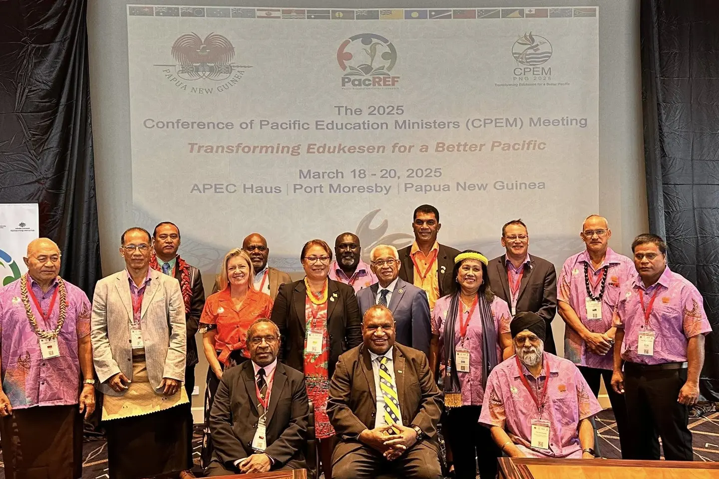 The high-level conference brought together Education Ministers from the Pacific, senior government officials, educators, development partners, civil society organisations, and policymakers to address key education priorities within the Pacific toward the goals of PacREF and the 2050 Strategy for the Blue Pacific Continent.