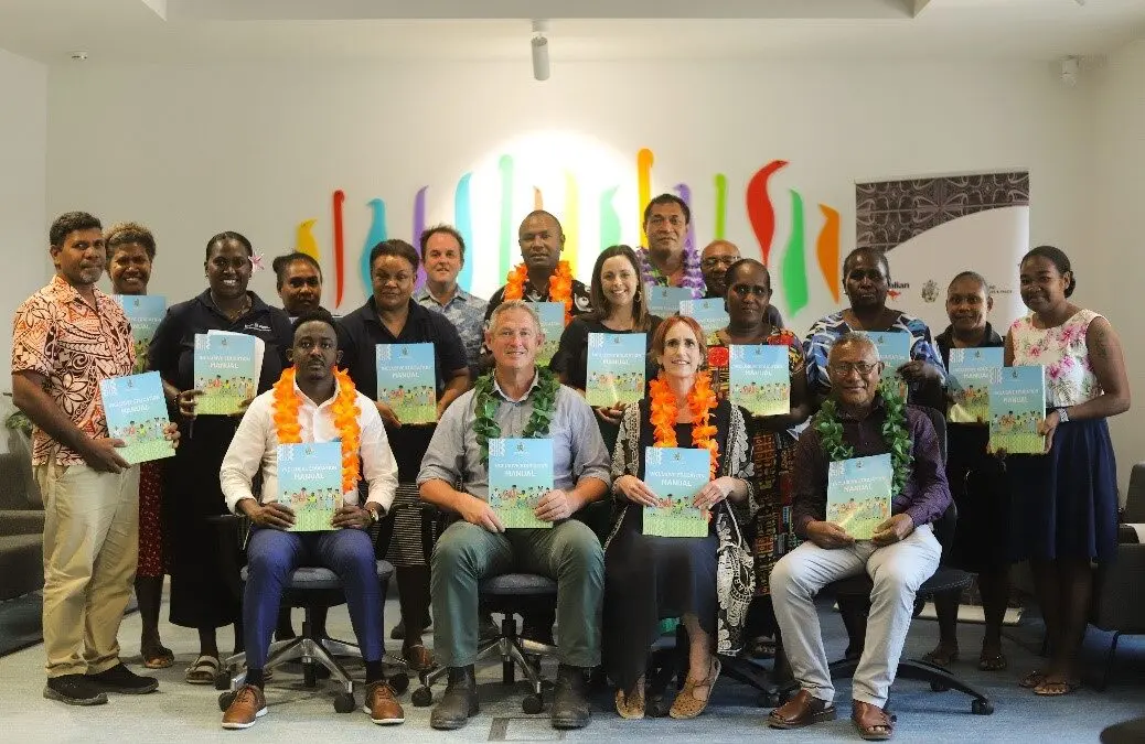 The Inclusive Education Manual will guide and assist the Ministry of Education and Human Resources Development (MEHRD) staff, teachers, education partners, and those supporting inclusive education programs in the Solomon Islands.