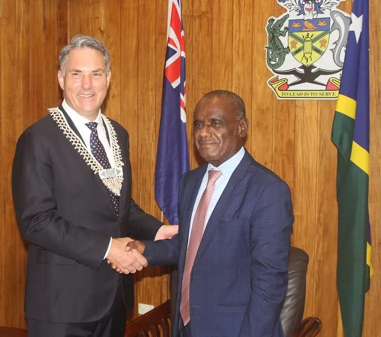 “Your visit speaks volumes of the depth and strength of our bilateral relations and let me assure you that Australia remains Solomon Islands’ Partner of Choice and I want to see our relationship grow to new heights during my tenure as Prime Minister,” Manele said.