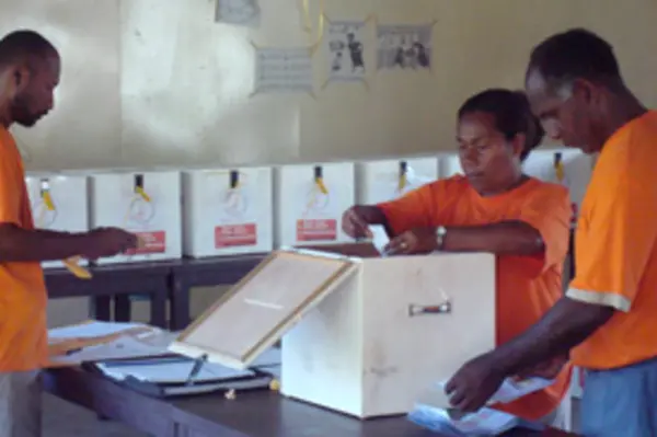 One of the main areas of focus is to assist in the development of a sustainable, cost effective and inclusive voter registration system.