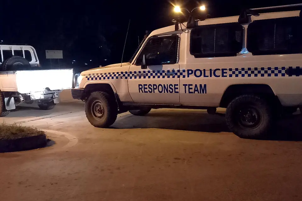 Commissioner Mangau urge public to go back to your homes as early as possible. Anyone seen moving around after 5pm will be dealt with.