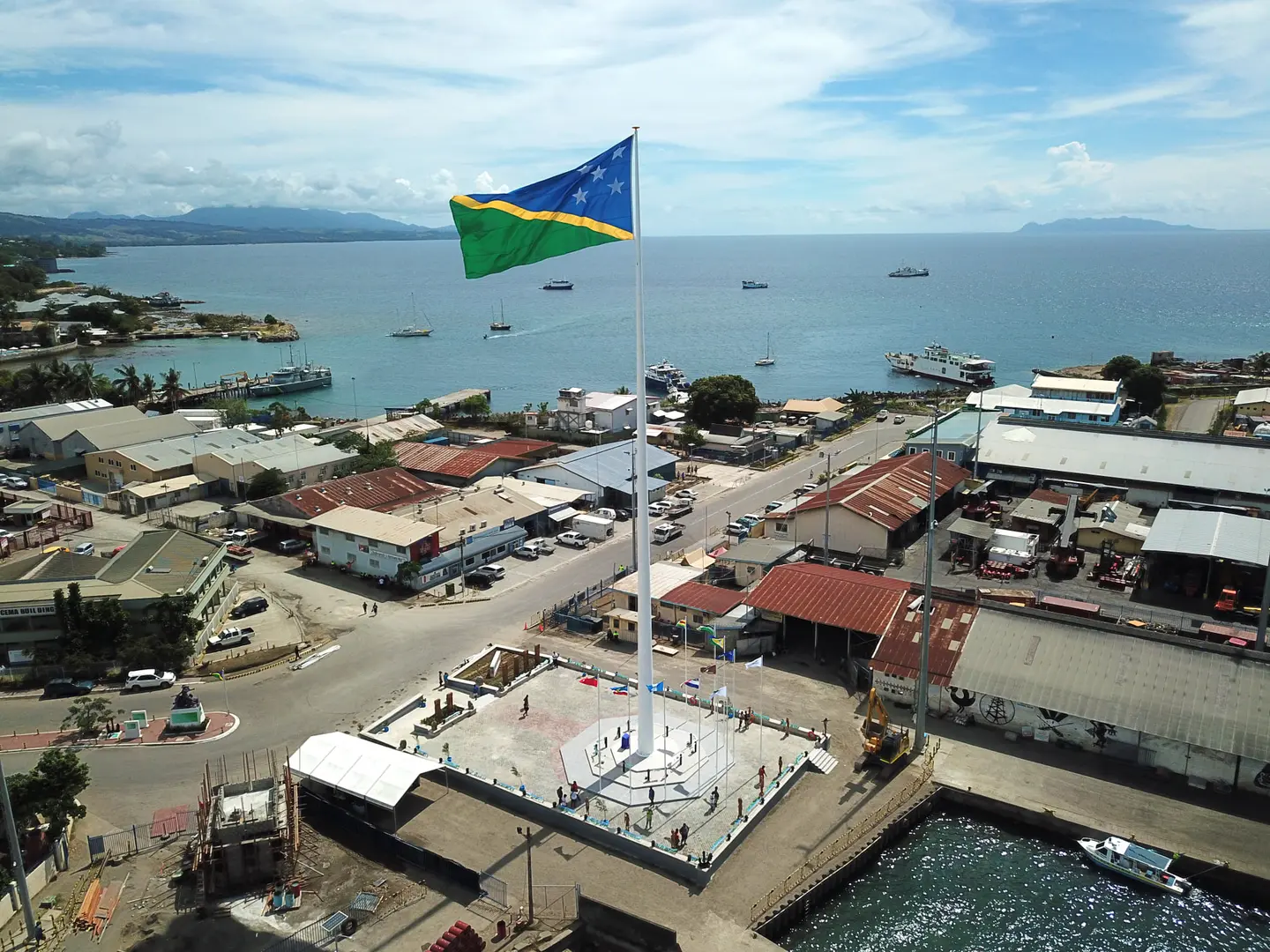 Prime Minister Hon. Manasseh Sogavare says that the Unity Square is a symbol of unity in diversity.