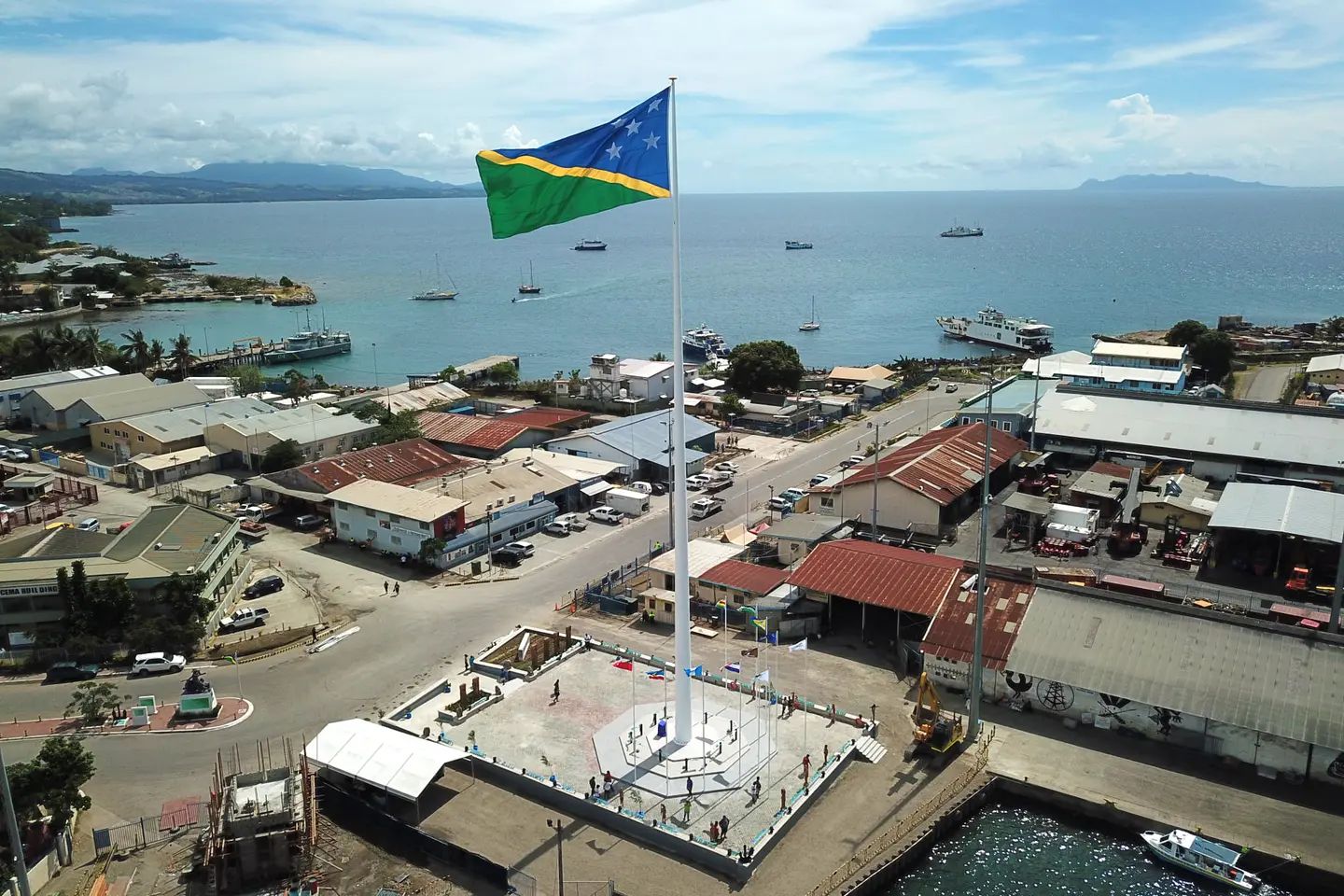 Prime Minister Hon. Manasseh Sogavare says that the Unity Square is a symbol of unity in diversity.
