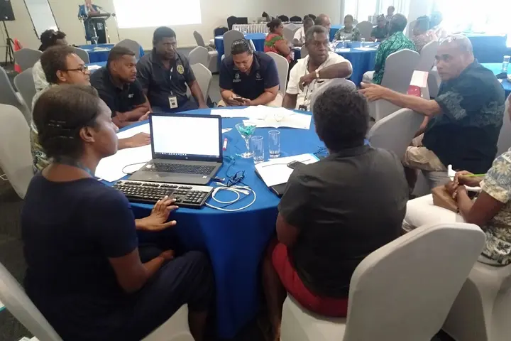 In opening the workshop, MHMS Permanent Secretary Mrs. Pauline McNeil highlighted that all issues including those pertaining to the SOPs of various health teams identified during the recent COVID-19 simulation exercise will be dealt with in the workshop.