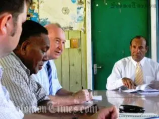 Topics discussed included RAMSI's focus on combating corruption and efforts to strengthen the justice system in the provinces.